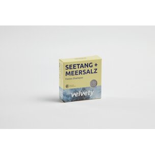 Velvety Festes Shampoo Seetang + Meersalz 60g 