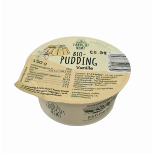Bio-Pudding Vanille150g