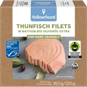 Thunfisch Filets in Bio-Olivenöl