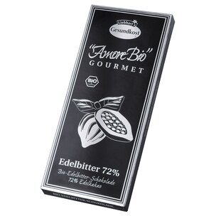 Bio-Edelbitter-Schokolade, 72% Kakaoanteil