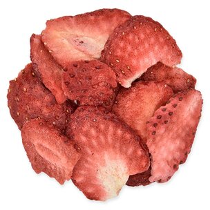 Erdbeerscheiben (gerfriergetrocknet), 600g