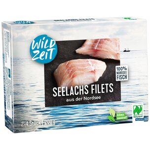 Seelachs Filets aus der Nordsee, Naturland Wildfisch