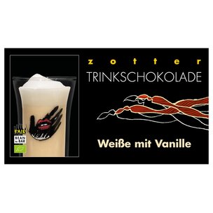 Trinkschokolade – Weiße mit Vanille