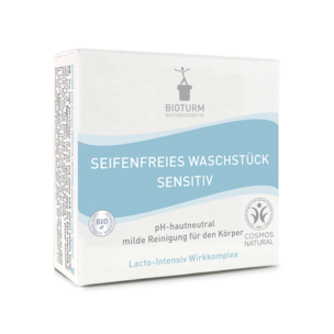 BIOTURM Seifenfreies Waschstück sensitiv