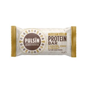PULSIN Protein Booster Caramel Choc & Peanut 50 g