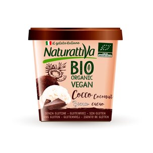Nat Bio-Kokosnusseis Vanille-Kakao, 300g