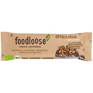 Bio-Nussriegel Spekulatius von foodloose