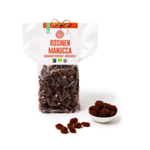 Manucca Rosinen getrocknet, Bio & Fairtrade, 1kg