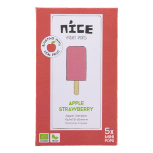 NICE Fruit Pops multipack Apfel Erdbeere BIO