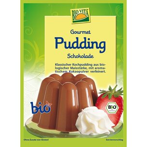 Gourmet Pudding Schokolade bio