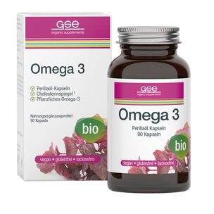 BIO Omega 3 - Perillaöl, 90 Kapseln à 600 mg