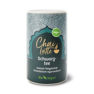 Chai Latte Schwarztee Vegan, bio, 220 g