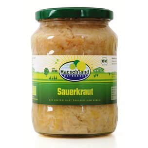 Bioland Bio-Sauerkraut 720 ml Gl. MARSCHLAND