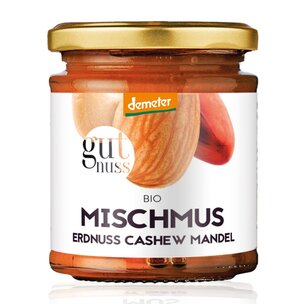 Mischmus Erdnuss-Cashew-Mandel