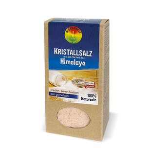 KRISTALLSALZ Himalaya-Vorland, fein gemahlen, unjodiert