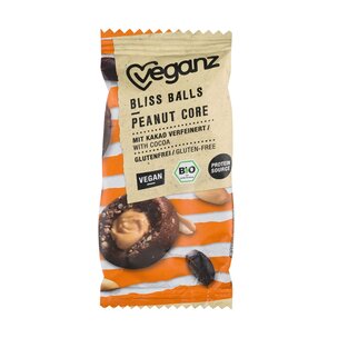BIO Veganz Bliss Balls Peanut Core 40g