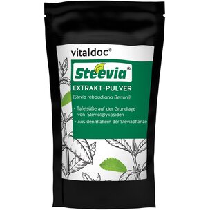 vitaldoc® Steevia EXTRAKT-PULVER Nachfüllbeutel