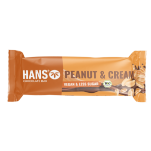 HANS Bio Schokoriegel Peanut & Cream 30g