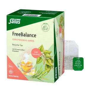 Free Balance Gerstengras-Birke Tee bio