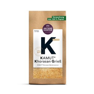 Bio KAMUT® Khorasan Grieß  (Vollkorn)