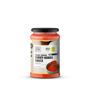Indian Curry Kokos Sauce 380ml im Glas Bio & Vegan