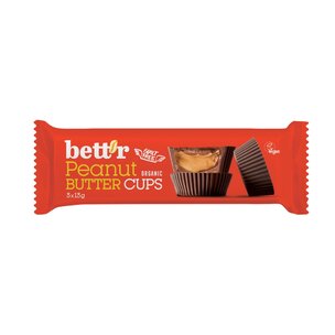 Peanut Butter Cups 3x13g, Bio, Bett’r