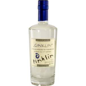 GINklin, Muskateller-Brand mit Gin-Gewürzen, 45%vol.