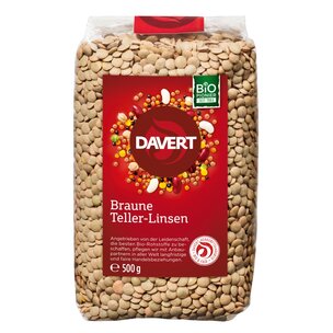 Braune Teller-Linsen 500g