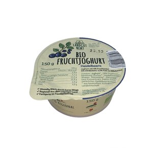 Bio-Joghurt Heidelbeere 150g