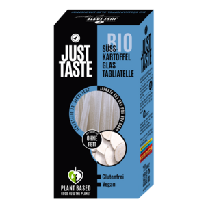 Just Taste Bio Süsskartoffel Glas Tagliatelle