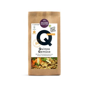Bio Quinoa Gemüse mit Bio-Fleischalternative