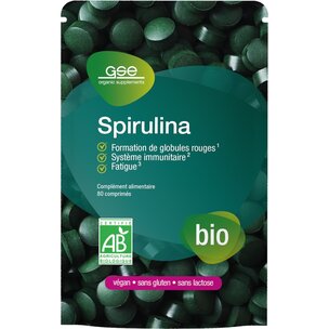 BIO Spirulina, 80 Tabletten à 500 mg