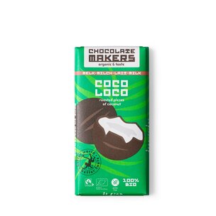 Bio Fairtrade Coco Loco - Milchschokolade mit Kokosnuss