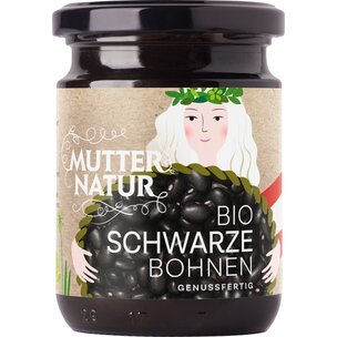 MUTTER NATUR Bio Schwarze Bohnen genussfertig 235 g