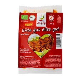 wie ENTE gut - alles gut! Aus Tofu!