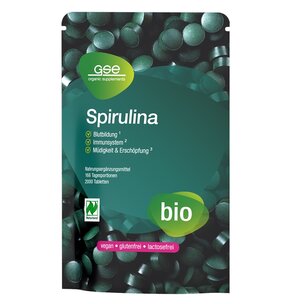 BIO Spirulina, 2000 Tabletten à 500 mg