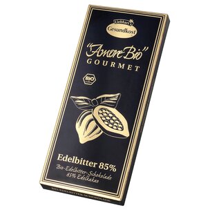 Bio-Edelbitter-Schokolade, 85% Kakaoanteil