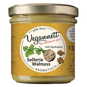 Sellerie Walnuss Bioaufstrich mit 28% Walnuss