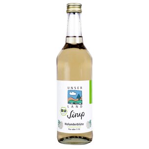 UL Bio Holunderblüten-Sirup, 500ml Flasche