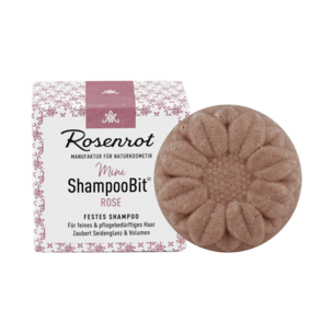 festes Mini ShampooBit® Rose - 30g - in Schachtel