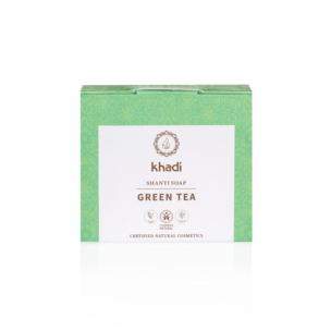 khadi Shanti Soap Green Tea  