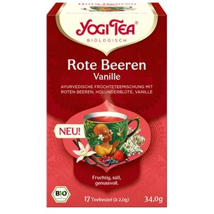 Yogi Tea® Rote Beeren Vanille Bio
