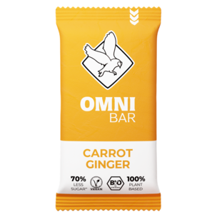 OMNIbar Carrot Ginger - BIO Haferriegel