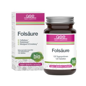 Folsäure Compact (Bio), 120 Tabl. à 280 mg