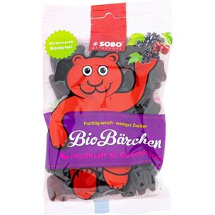 Rote Bio-Bärchen XL, mit Pektin, vegan