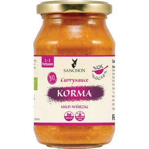 Currysauce Korma, Sanchon
