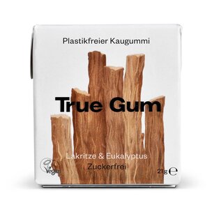 True Gum - Lakritze & Eukalyptus, 21g