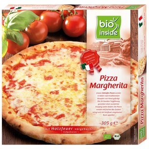 Holzofen-Pizza Margherita