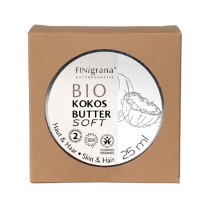 FINigrana® Bio Kokosbutter-Soft , 25ml in Weißblechdose im Umkarton