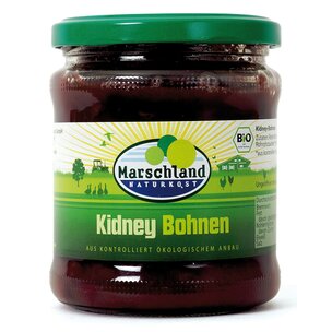 Bio-Kidneybohnen 370 ml Gl. MARSCHLAND